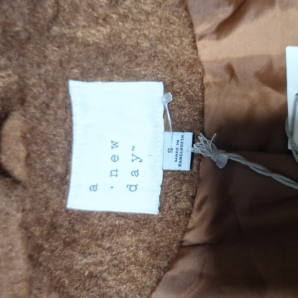 NWT  A new Day brown small pea coat - Picture 7 of 13